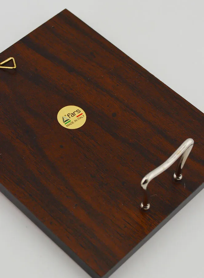 Handmade Byzantine Serigraphy Icon Jesus the Compassionate - 13 cm (pic 4)