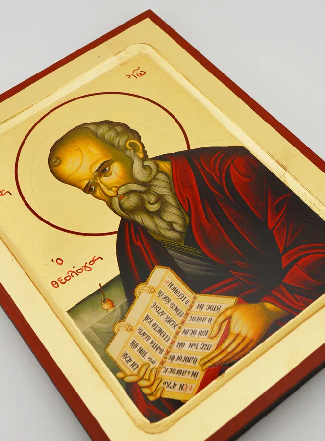 Byzantine Icon Saint John the Apostle - 22 cm (pic 3)