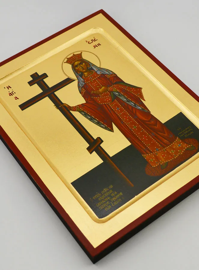 Byzantine Icon Saint Helena - 22 cm (pic 3)