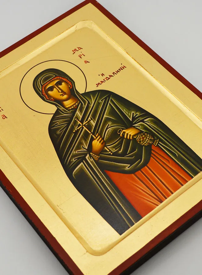Byzantine Icon Saint Mary Magdalene - 22 cm (pic 3)