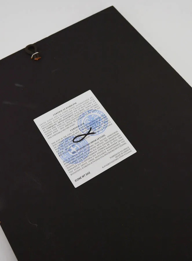 Byzantine Icon Saint Elizabeth - 30 cm (pic 4)