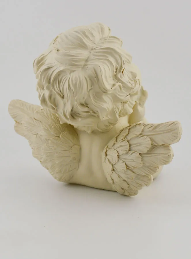 Blowing Guardian Angel Statue - 13 cm (pic 4)