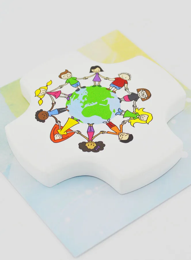 Maple Wood Child Cross - Children of the World (pic 3)