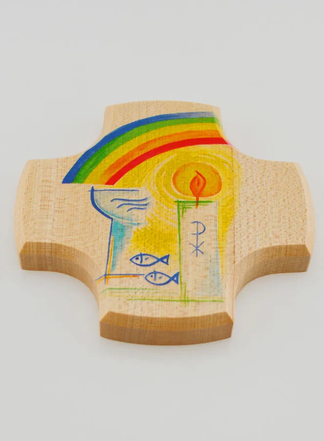 Child Maple Wood Cross - My Christening (pic 2)