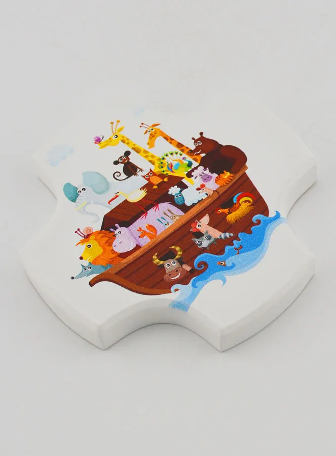 Maple Wood Child Cross - Noah's Ark (pic 3)