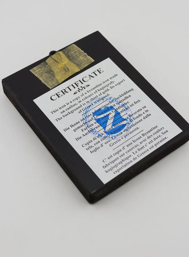 Orthodox Icon Mother of God of Kazan - 12 cm (pic 4)