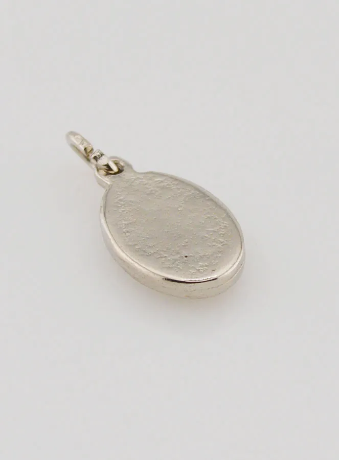 Our Lady of Fatima Silvery Medal - 1,4 cm (pic 4)