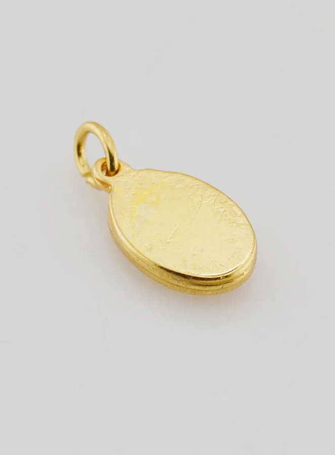 Saint Anthony of Padua Gold Medal - 1,4 cm (pic 4)