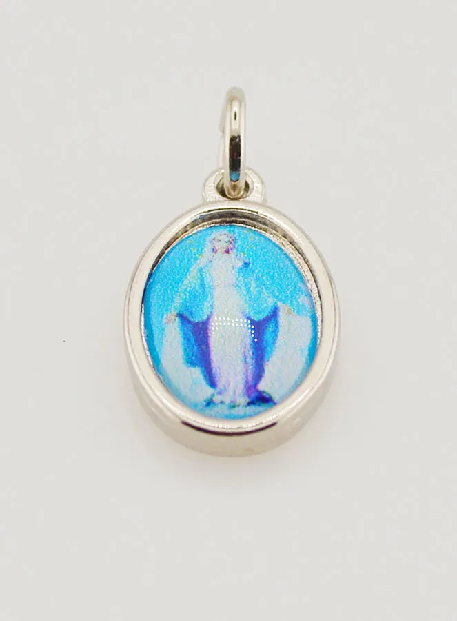 Miraculous Madonna Medal Miraculous Medal in Silver Metal - 14 mm (pic 2)