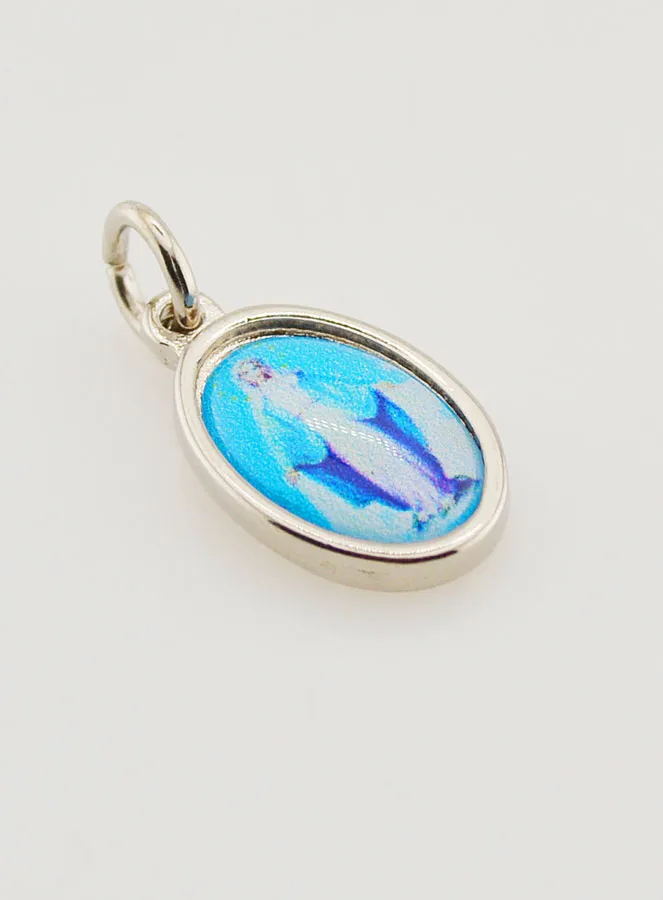 Miraculous Madonna Medal Miraculous Medal in Silver Metal - 14 mm (pic 3)