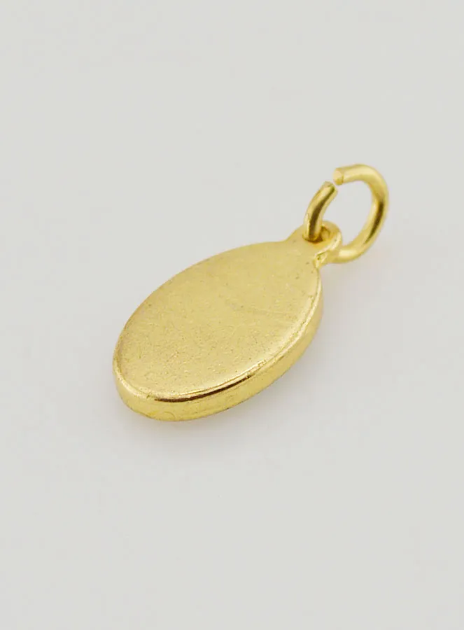 Our Lady of La Salette Golden Medal - 1,4 cm (pic 4)