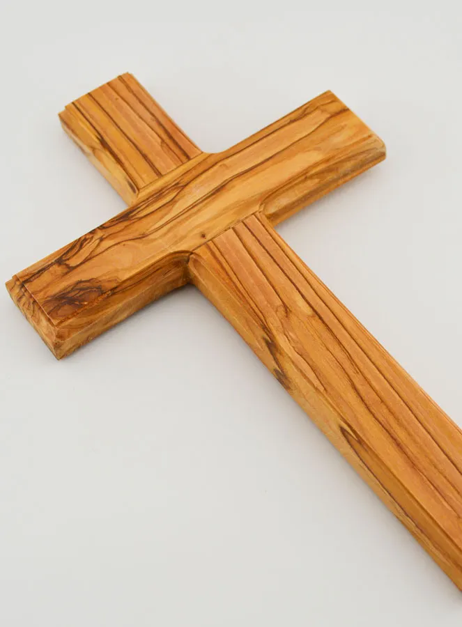 Holy Land Olive Wood Cross - 22 cm (pic 3)