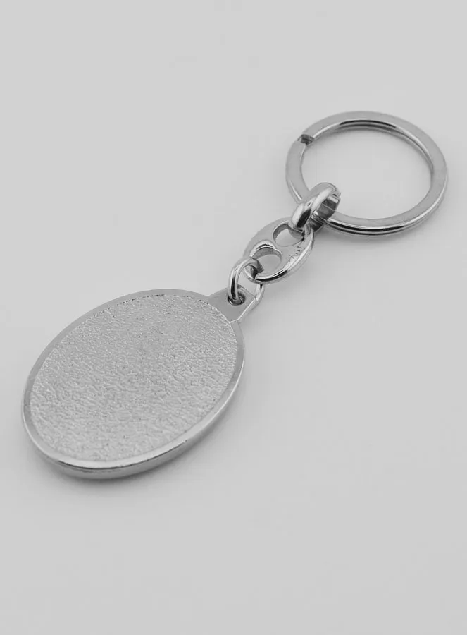 Saint Christopher Silvery Key Ring - 4 cm (pic 4)