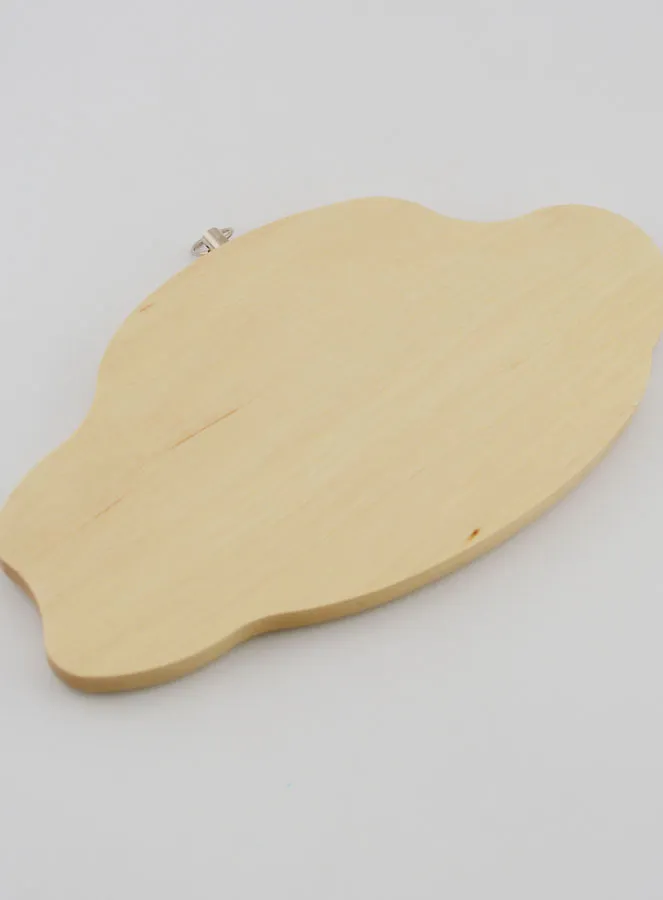 Wood Icon With Our Father Prayer and Holy Family - 17 cm (pic 4)