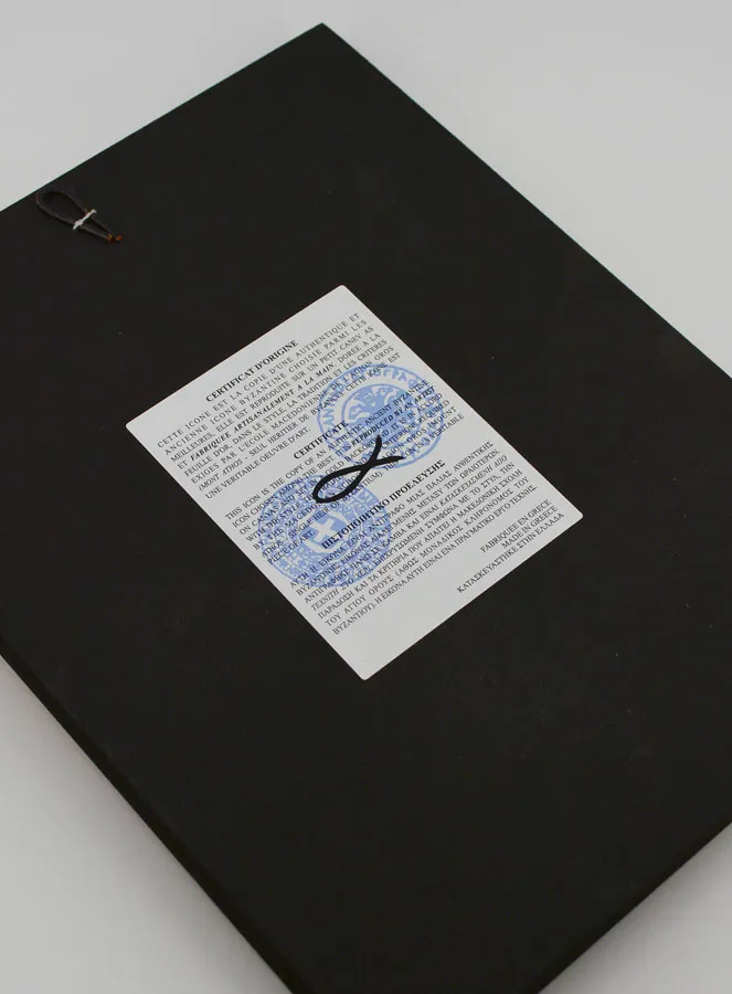 Byzantine Icon Saint Luke the Evangelist - 22 cm (pic 4)