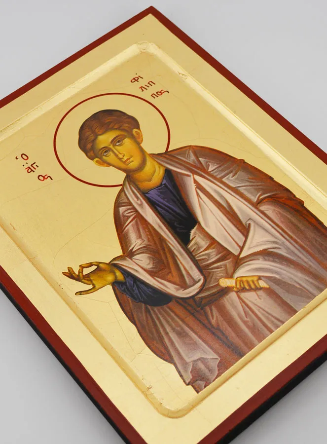 Byzantine Icon Saint Philip - 22 cm (pic 3)