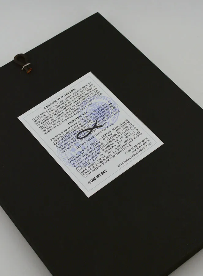 Byzantine Icon Saint John Chrysostom - 22 cm (pic 4)