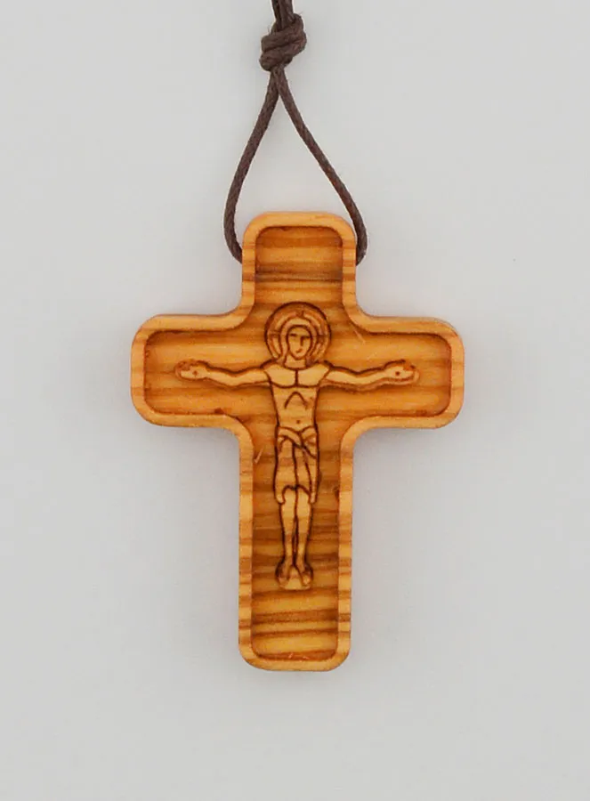Communion Cross - Carved Christ (pic 4)