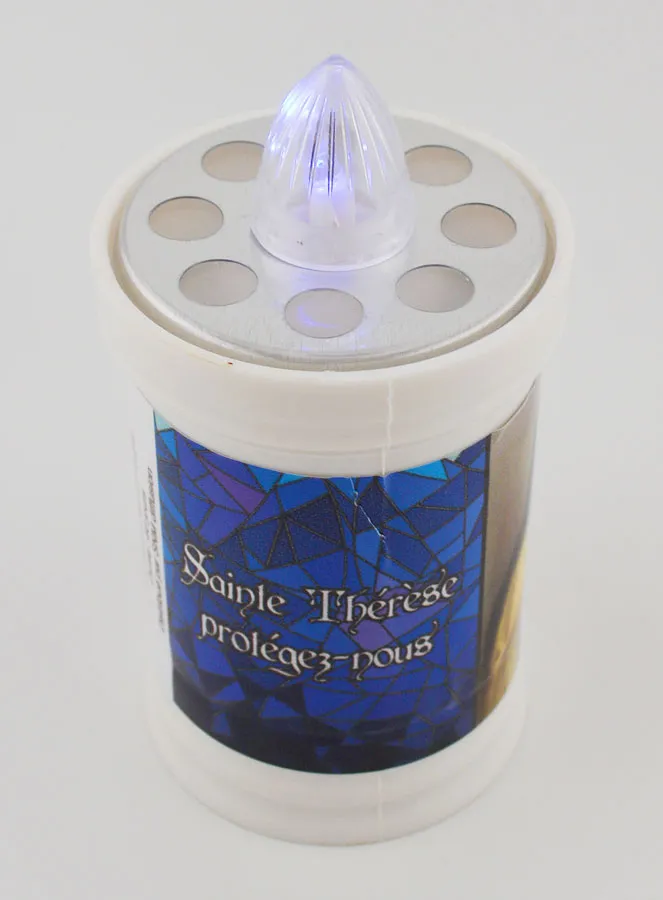 Electric Led Candle Saint Teresa of Baby Jesus - 60 days (pic 3)