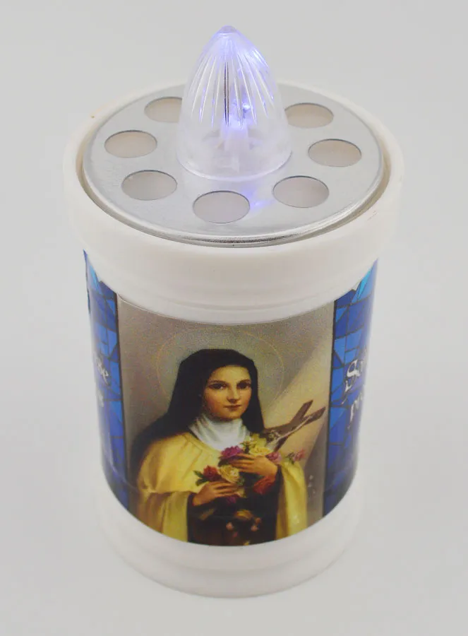 Electric Led Candle Saint Teresa of Baby Jesus - 60 days (pic 4)