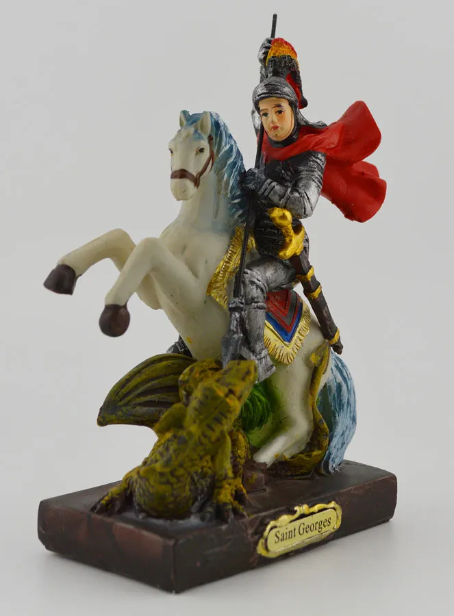 Saint Georges Statue - 12 cm (pic 3)