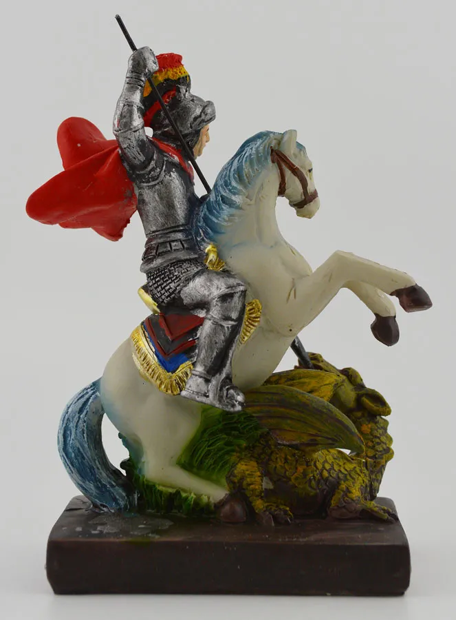 Saint Georges Statue - 12 cm (pic 4)