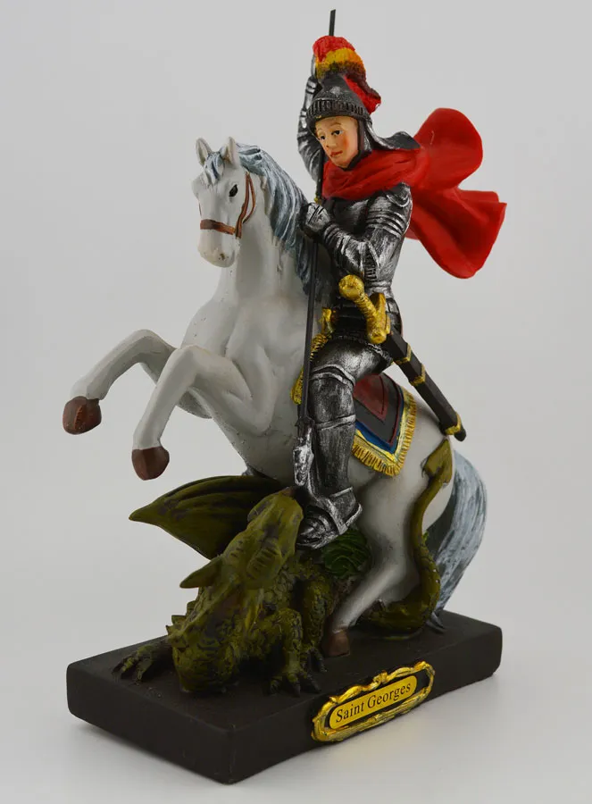 Saint Georges Statue - 20 cm (pic 3)