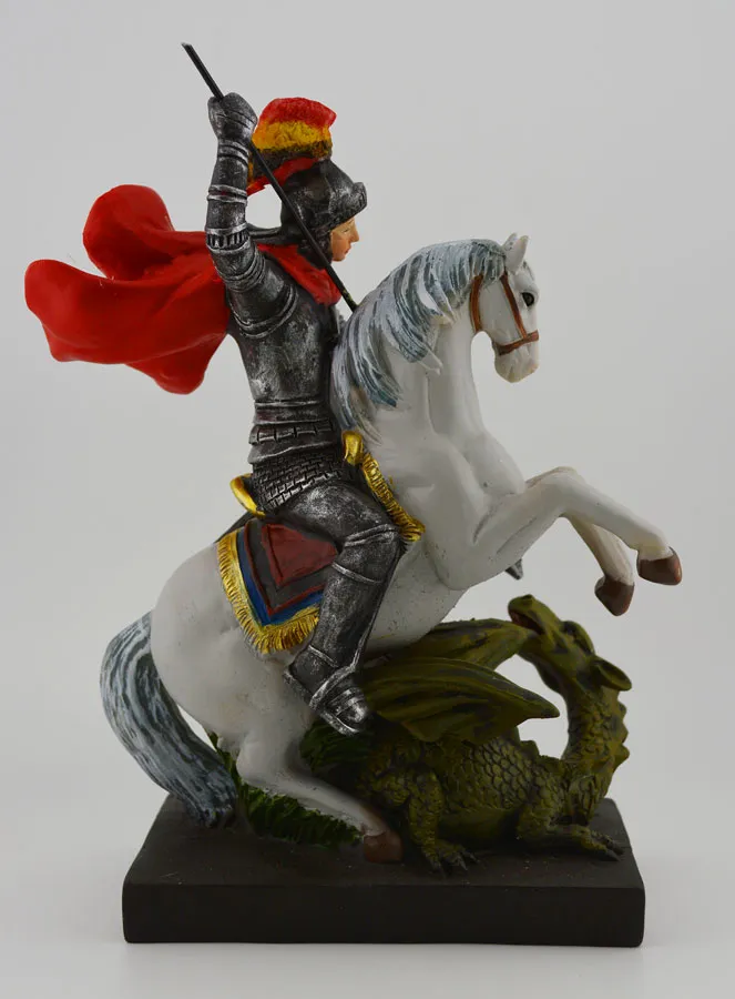 Saint Georges Statue - 20 cm (pic 4)