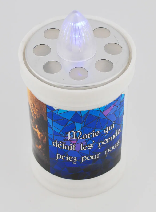 Grave Candle - Mary Undoer of Knots - 60 days (pic 3)