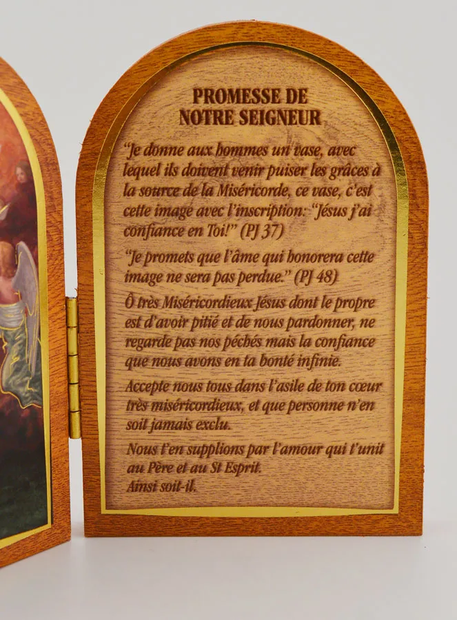 Diptych Icon Mary Undoer of Knots + Prayer (pic 3)