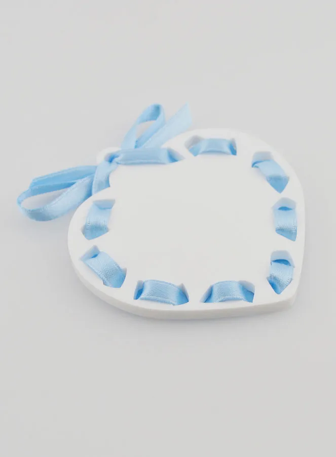 Icon Blue Guardian Angel - Baptism Gift for Boys - 7 cm (pic 4)