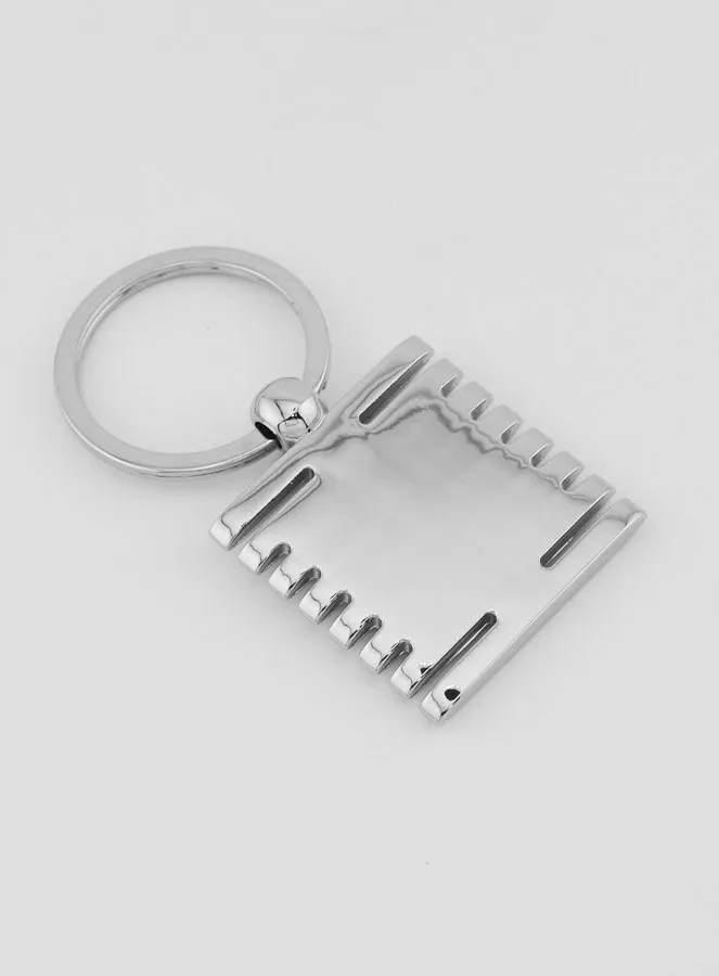 Our Lady of Lourdes Black & Silver Key Chain - 3,5 cm (pic 4)