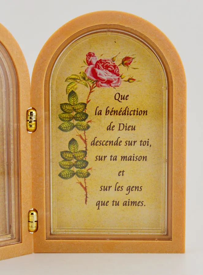 Diptych Icon St Anthony of Padua + Blessing Prayer (pic 3)