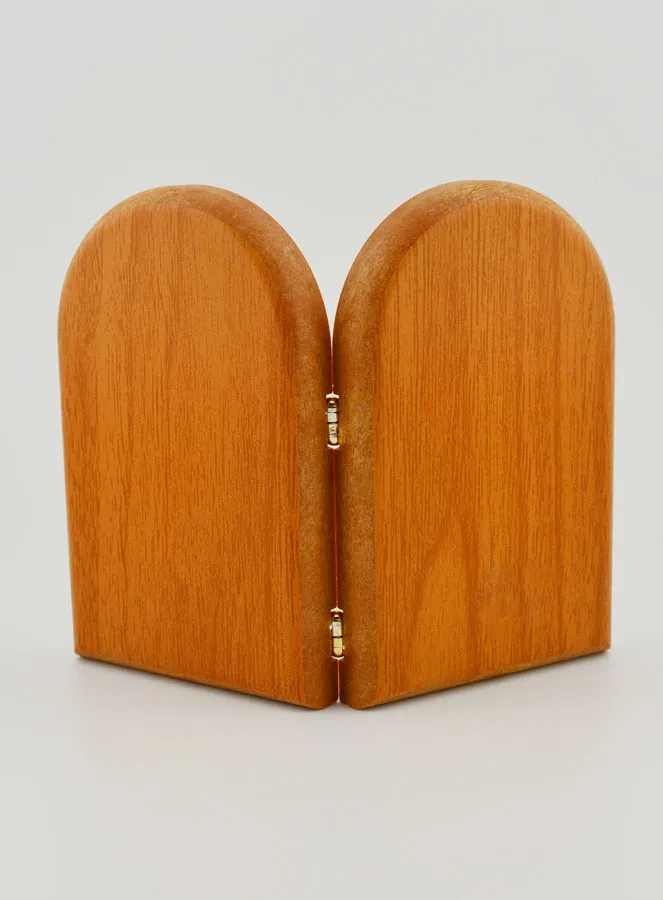 Diptych Icon Our Lady Untier of Knots + Blessing Prayer (pic 4)