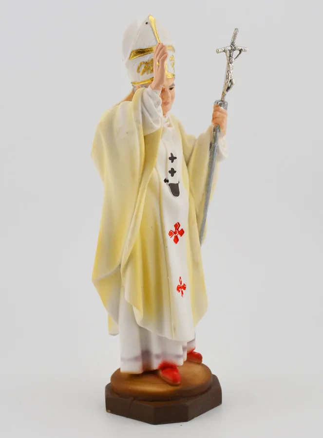 Pope Saint John Paul II Statue - 15 cm (pic 3)