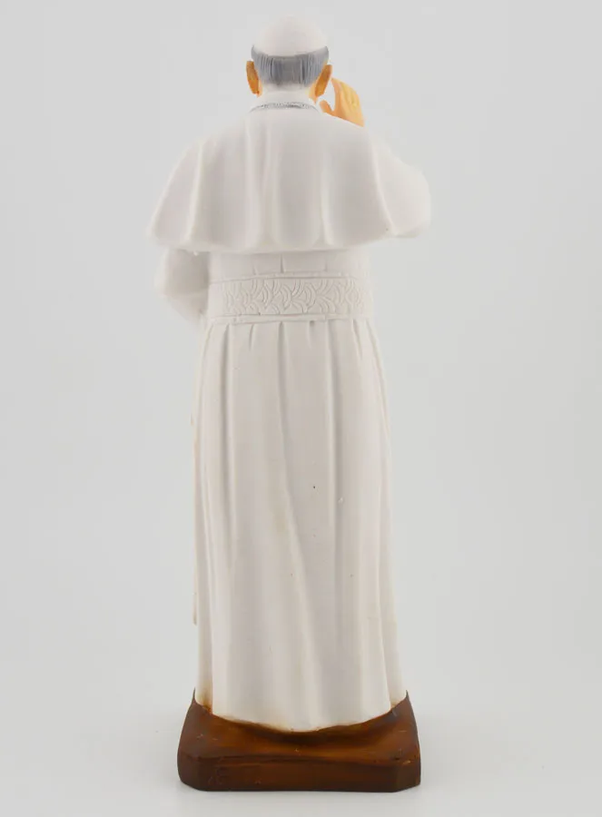 Pope Francis Polychromed Statue - 20 cm (pic 4)