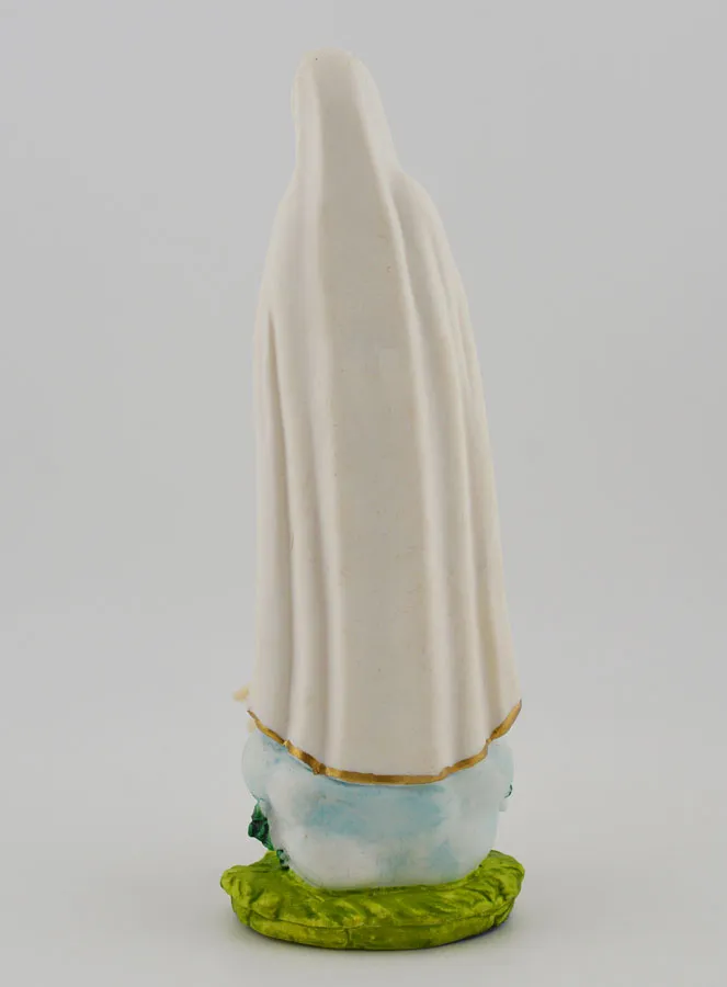 Our Lady of Fatima Statue - Handpainted - 15 cm (pic 4)