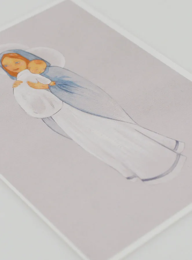 Baptism Card - Mary's Consecration to Jesus (pic 4)