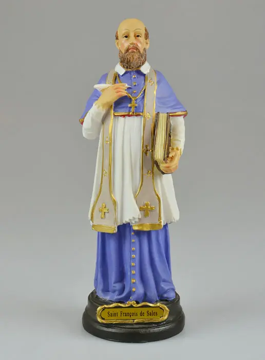 Saint Francis of Sales Statue - 20 cm (pic 2)