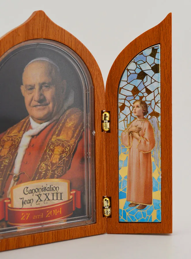 Wooden Triptych Icon Saint John XXIII (pic 3)