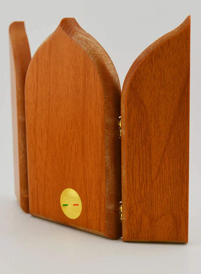 Wooden Triptych Icon Saint Anthony of Padua (pic 4)