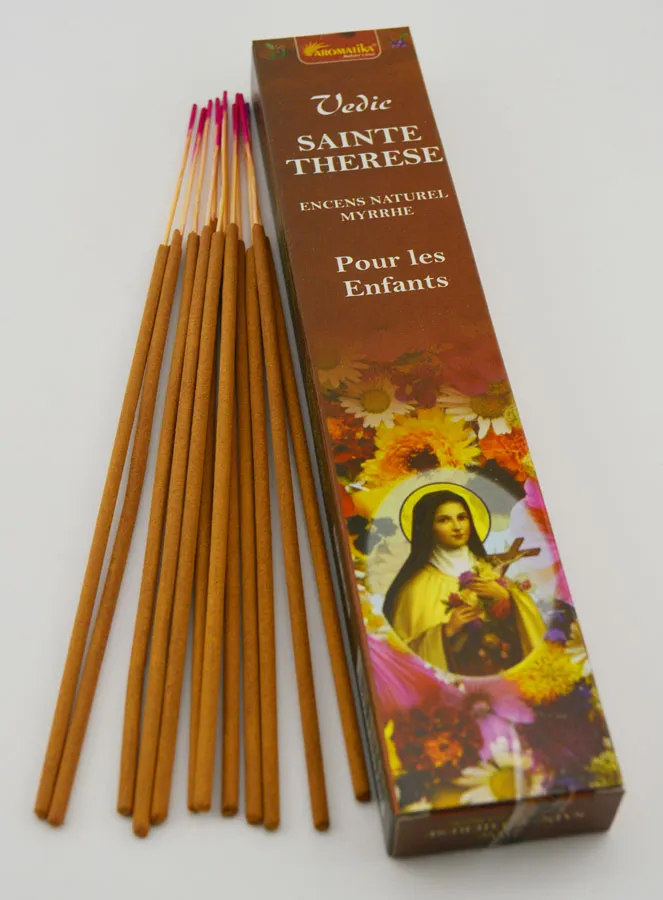 Saint Therese of Lisieux Incense Sticks - Aromatika 15g (pic 2)