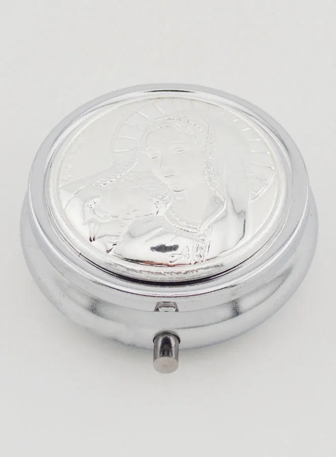 Our Lady of Comfort Pyx - Box & Silver Medal (pic 2)