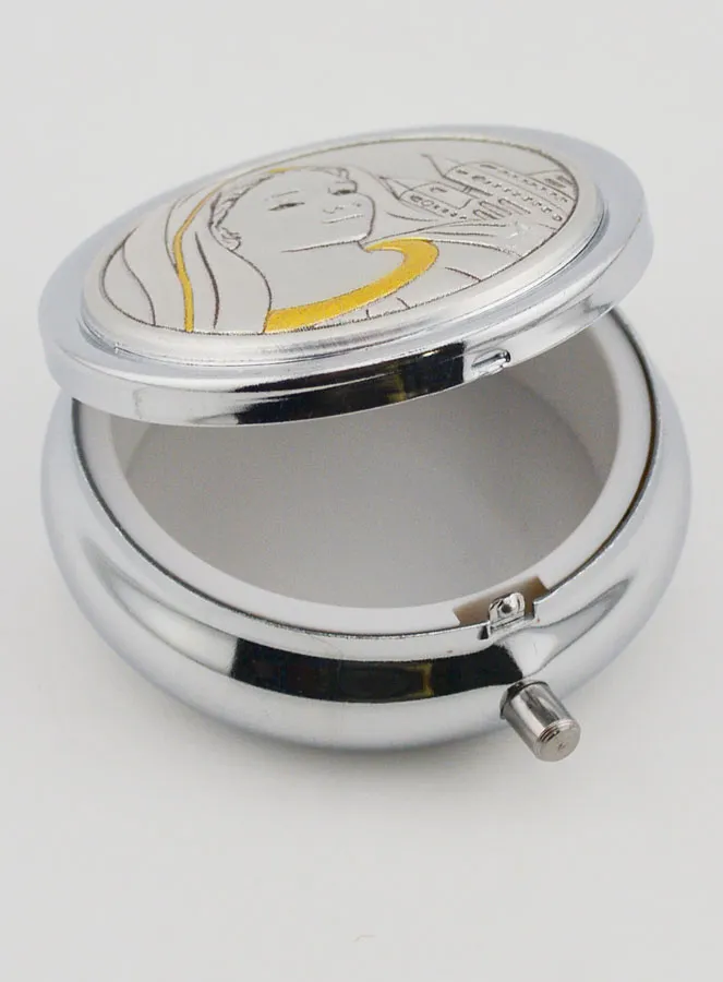 Our Lady of Medjugorje Pyx - Box & Silver Medal (pic 4)