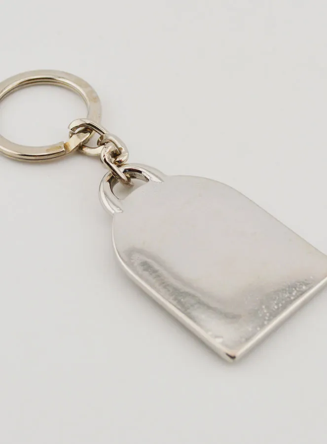 Our Lady of Medjugorje Key Chain - Solid Silver - 5 cm (pic 4)