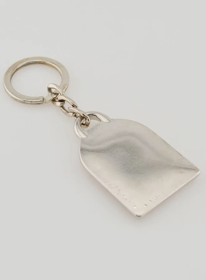 Holy Family Orthodox Key Chain - Solid Silver - 5 cm (pic 4)