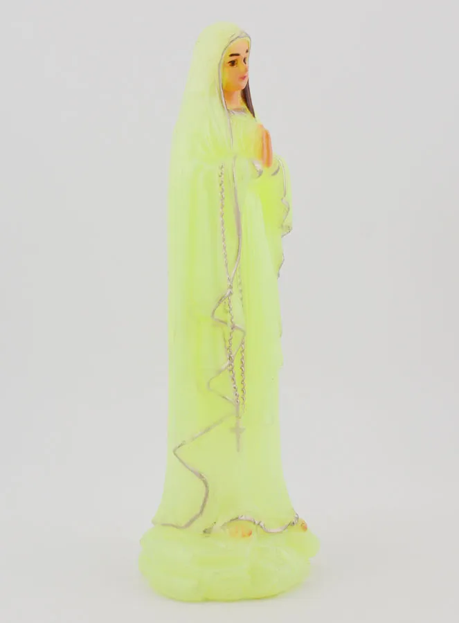 Our Lady of Lourdes Fluorescent - 15 cm (pic 3)