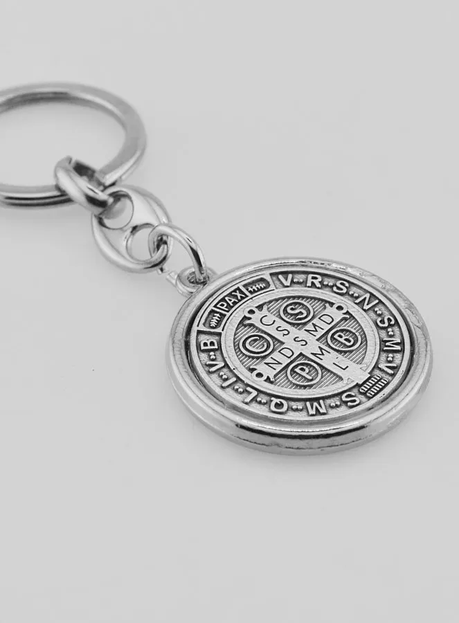 Saint Benedict Medal Key Chain (pic 4)