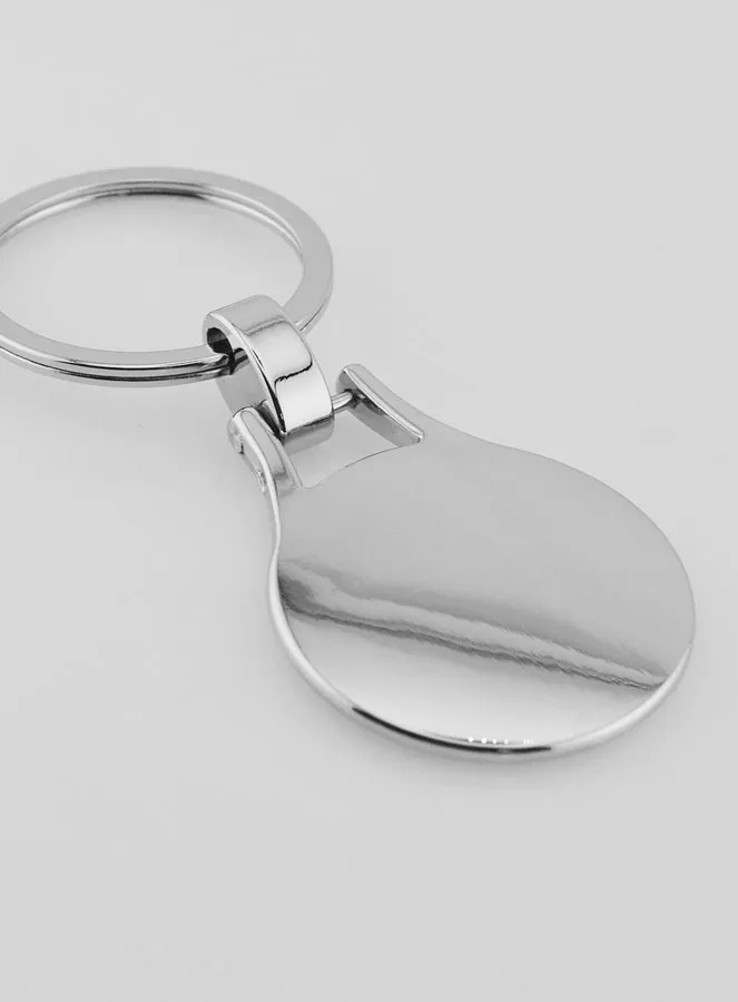 Our Lady of Lourdes Key Chain - Laser Engraved (pic 4)