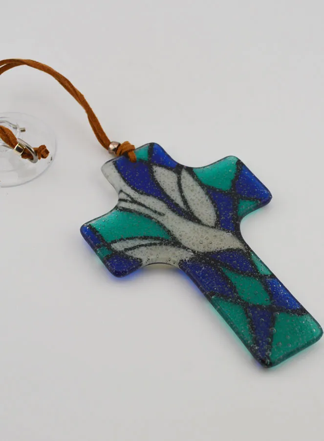 Dove Glass Cross (pic 4)